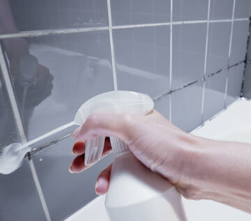 schimmel in huis verwijderen